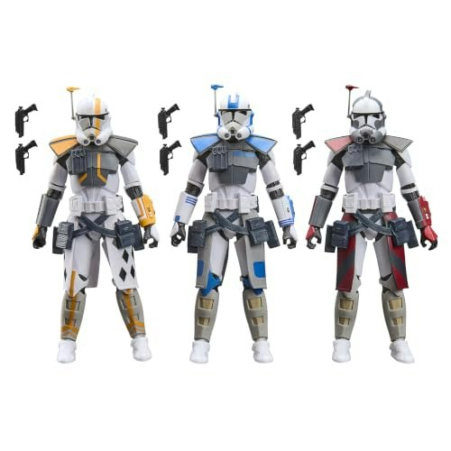 Star Wars The Black Series ARC Trooper 6-Inch Action Figure 3-Pack: $105.26 Star Wars The Black Series ARC Trooper 6-Inch Action Figure 3-Pack: $105.26