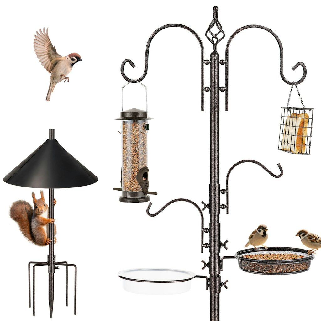 Bird Feeding Station Kit w/ Squirrel Guard Baffle: $42