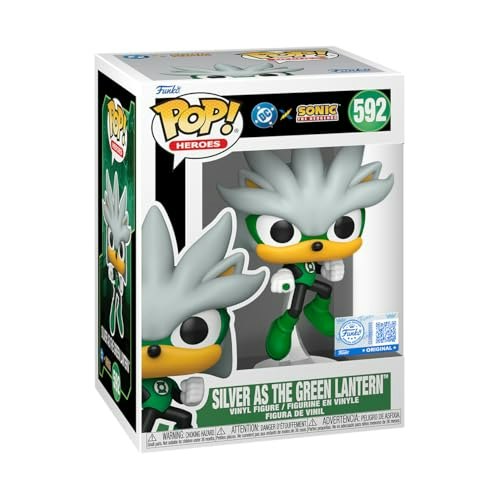 Funko POP! Heroes Silver as Green Lantern Vinyl Figure: $11.13