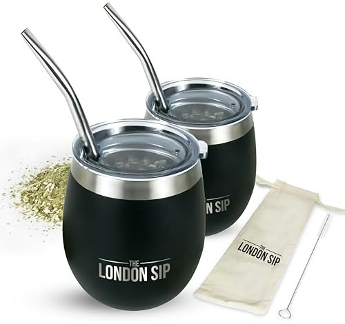 London Sip 8-oz. Yerba Mate Cup and Bombilla Set 2-Pack: $15.68 London Sip 8-oz. Yerba Mate Cup and Bombilla Set 2-Pack: $15.68