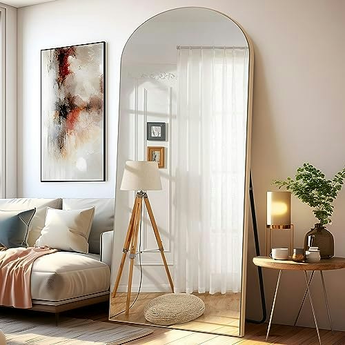 NeuType 71" x 32" Arched Full-Length Floor Mirror: $101.99