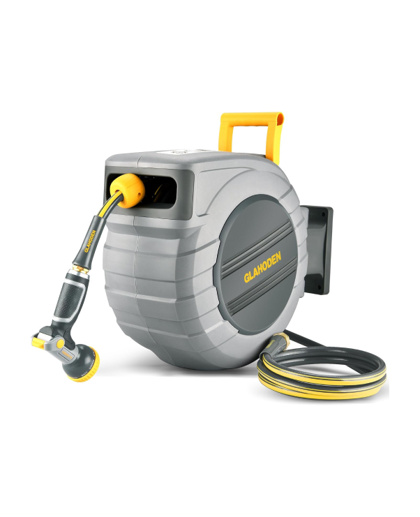 Glahoden J Series Retractable Garden Hose Reel: $60