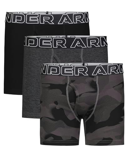 Under Armour Boys' Performance Cotton Boxerjock Briefs Multipack: $14.72