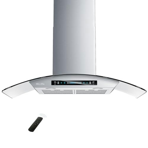 HisoHu 36-Inch Wall Mount Range Hood: $249.99 HisoHu 36-Inch Wall Mount Range Hood: $249.99