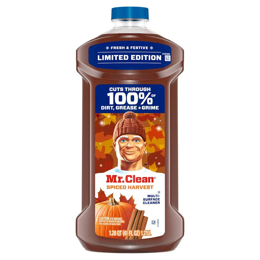 Mr. Clean Spiced Harvest Multi-Surface Cleaner Liquid 41-fl. oz.: $3.99 w/ Circle coupon Mr. Clean Spiced Harvest Multi-Surface Cleaner Liquid 41-fl. oz.: $3.99 w/ Circle coupon