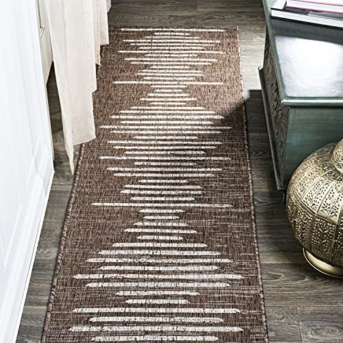 Jonathan Y 2' x 10' Zolak Geometric Indoor Outdoor Runner Rug: $49.29 Jonathan Y 2' x 10' Zolak Geometric Indoor Outdoor Runner Rug: $49.29