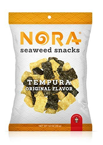 Nora Original Tempura Seaweed Snacks 1.6-oz.: $3.06 Nora Original Tempura Seaweed Snacks 1.6-oz.: $3.06