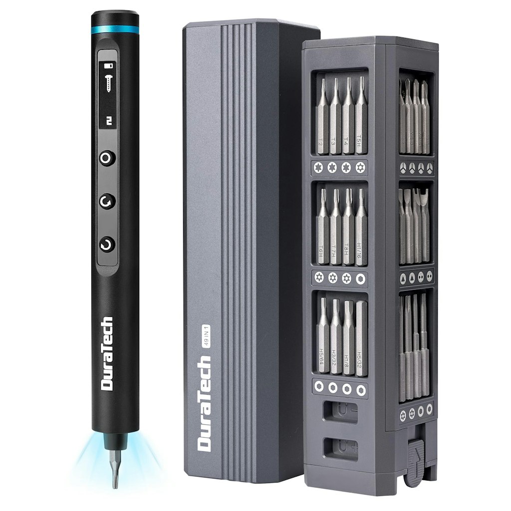 Duratech 49-in-1 Mini Precision Electric Screwdriver Set: $20 Duratech 49-in-1 Mini Precision Electric Screwdriver Set: $20
