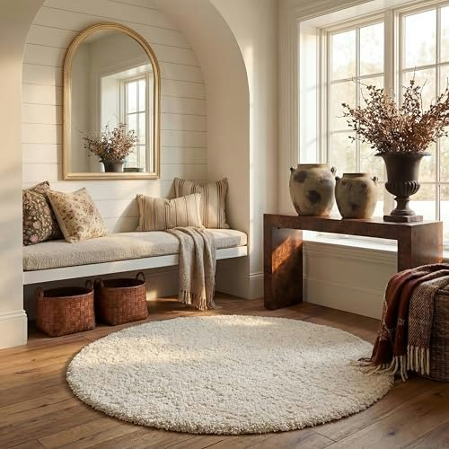 Safavieh California Shag 5'3" Round Area Rug: $92.02 Safavieh California Shag 5'3" Round Area Rug: $92.02