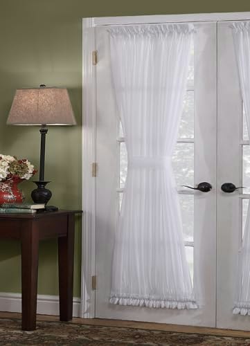 Today's Curtain Emelia 36-inch Sheer Door Panel: $14.60 Today's Curtain Emelia 36-inch Sheer Door Panel: $14.60