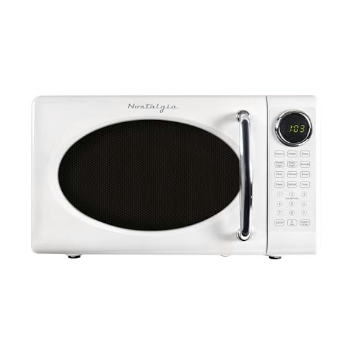 Nostalgia 0.7-cubic-foot 700-Watt Retro Microwave Oven: $69.99