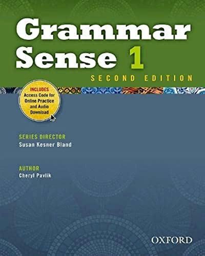 Grammar Sense 1 Student Book with Online Practice: $26.34