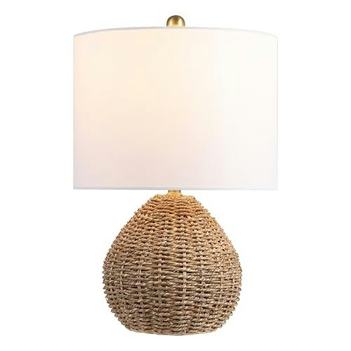 Jonathan Y Kona 20.5-Inch Rattan and Metal Table Lamp: $73.09 Jonathan Y Kona 20.5-Inch Rattan and Metal Table Lamp: $73.09