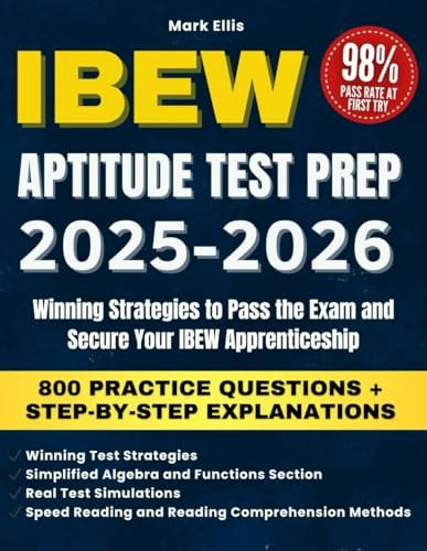 IBEW Aptitude Test Prep Guide: $21.26