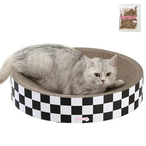 Nelson 20.13-inch Round Cardboard Cat Scratcher: $25.28