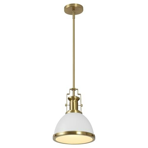 Jonathan Y Homer 10-inch Industrial Dome Pendant Light: $131.55