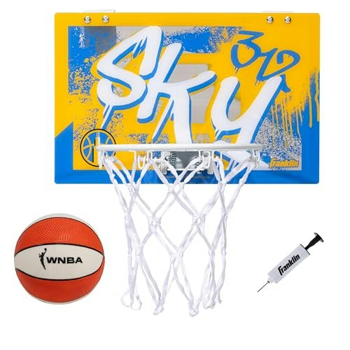 Franklin Sports WNBA Chicago Sky Over-the-Door Basketball Hoop: $16.99