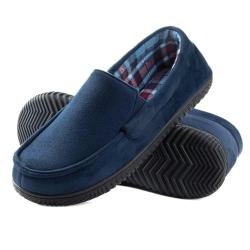 RockDove Men's Alexander Flannel Lined Loafer Slipper: $22.94