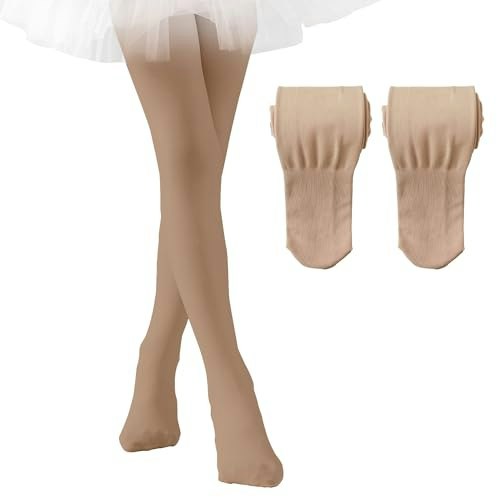 Epeius Girls' Fleece Lined Thermal Tights 2-Pack: $11.89