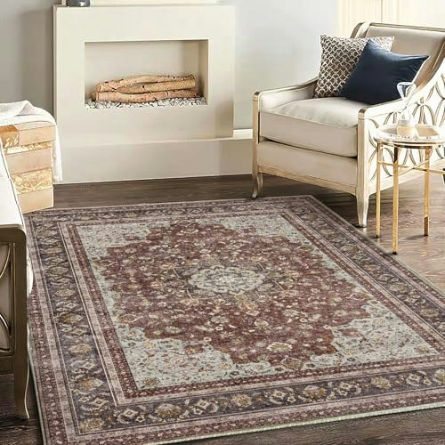 Champlant 5'x7' Washable Area Rug: $42.40 Champlant 5'x7' Washable Area Rug: $42.40