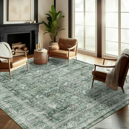 Champlant 8'x10' Washable Area Rug: $93.40 Champlant 8'x10' Washable Area Rug: $93.40