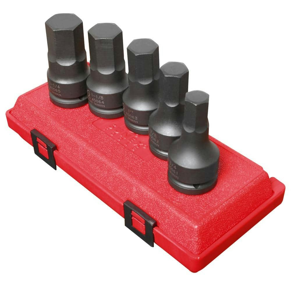 3/4-inch Drive SAE Hex Impact Driver Set 5-Piece: $87.99 3/4-inch Drive SAE Hex Impact Driver Set 5-Piece: $87.99