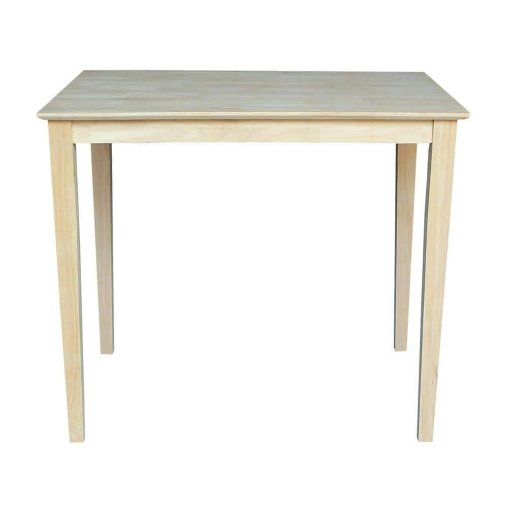 Unfinished Pub Table: $279.99 Unfinished Pub Table: $279.99