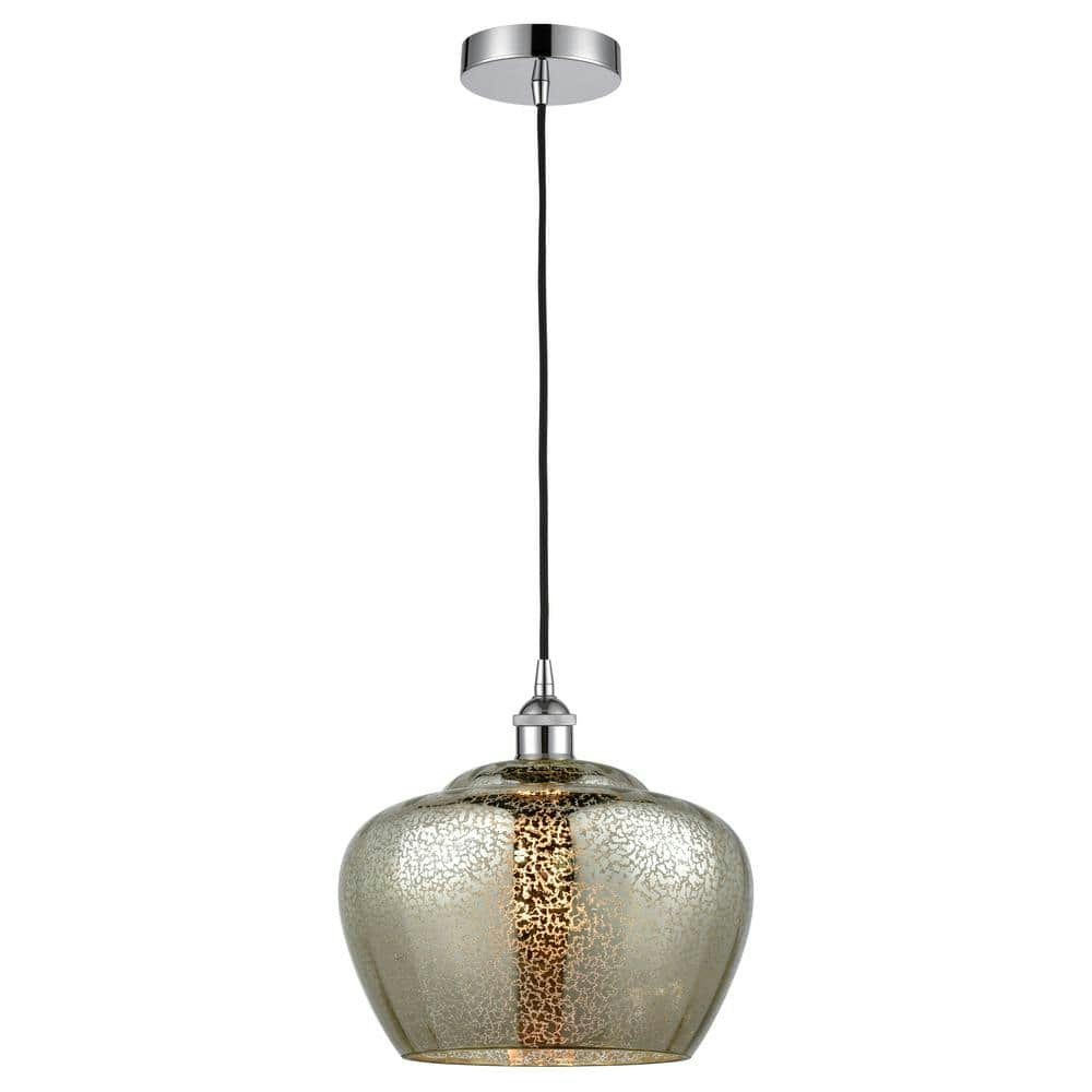 Fenton 60-Watt 1-Light Polished Chrome Mini Pendant Light: $165.60 Fenton 60-Watt 1-Light Polished Chrome Mini Pendant Light: $165.60