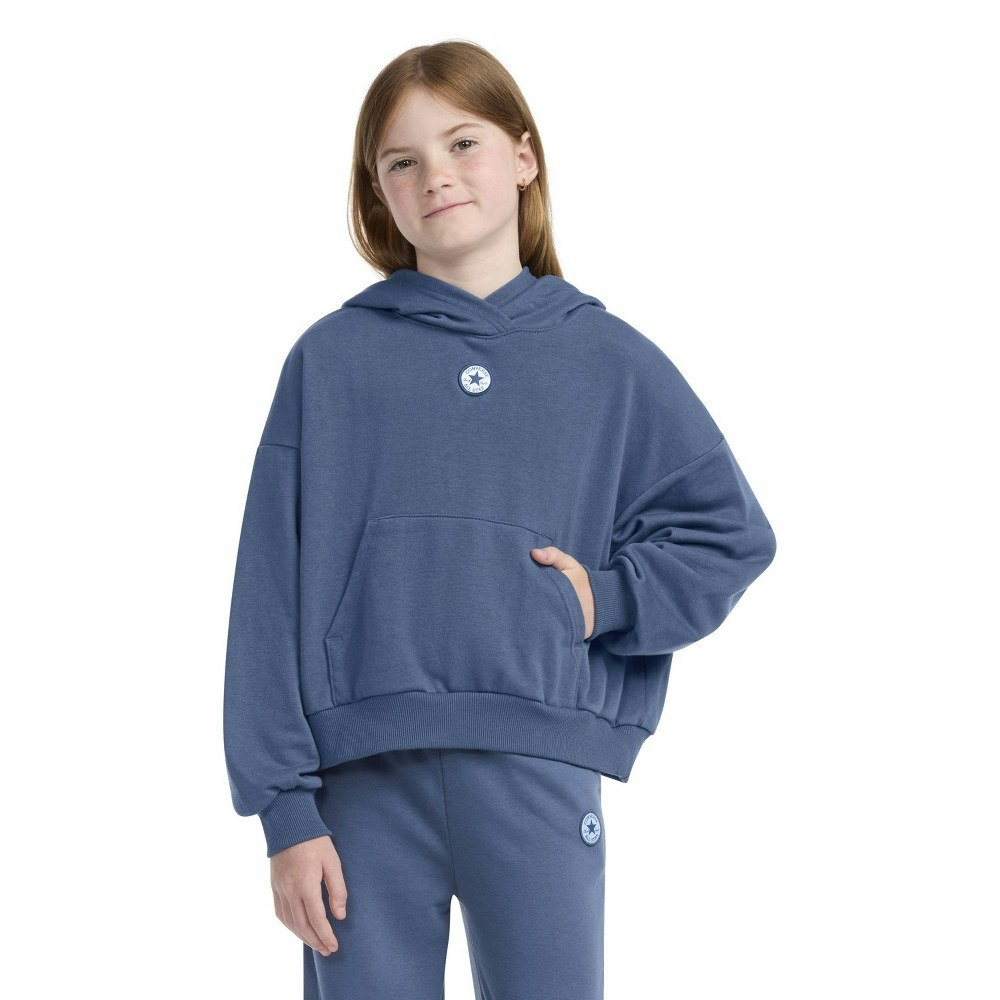 Converse Girls' French Terry Pullover Hoodie: $20