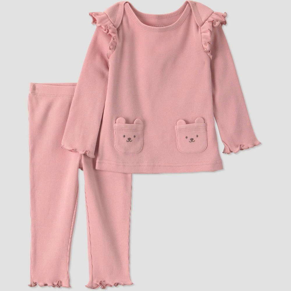 Carter's Just One You Baby Girls' 2-Piece Bear Outfit Set: $11 Carter's Just One You Baby Girls' 2-Piece Bear Outfit Set: $11