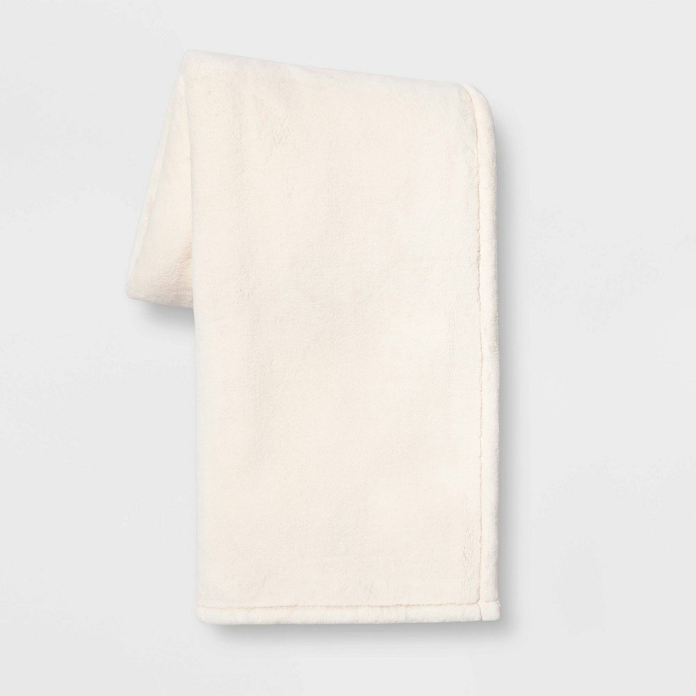 Threshold 50"x70" Oversized Primalush Throw Blanket: $15