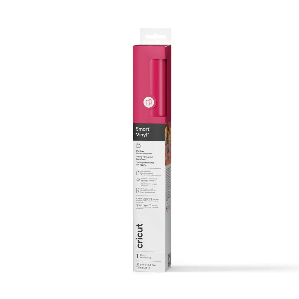 Cricut 3-Foot Party Pink Permanent Smart Vinyl: $5.69 Cricut 3-Foot Party Pink Permanent Smart Vinyl: $5.69