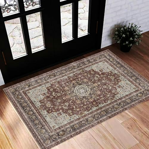 Champlant 2'x3' Washable Vintage Area Rug: $16.90 Champlant 2'x3' Washable Vintage Area Rug: $16.90