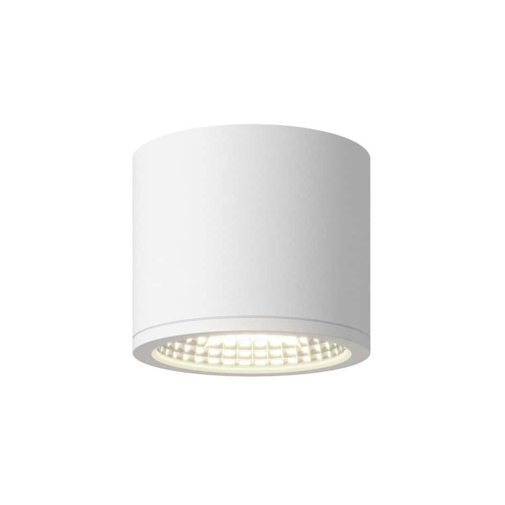 Nordic 4-inch LED Exterior Semi-Flush Mount: $112 Nordic 4-inch LED Exterior Semi-Flush Mount: $112