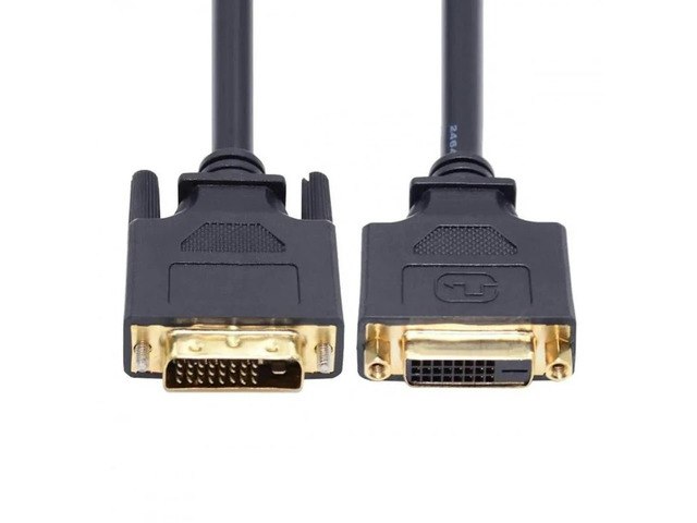 50cm DVI-D Male to Female Extension Cable: $15.30 50cm DVI-D Male to Female Extension Cable: $15.30