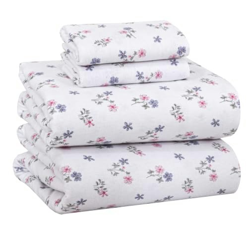 Ruvanti Queen Size 4-Piece Cotton Flannel Sheet Set: $46.74 Ruvanti Queen Size 4-Piece Cotton Flannel Sheet Set: $46.74