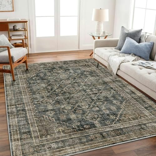 Champlant 3'x5' Washable Vintage Area Rug: $25.39 Champlant 3'x5' Washable Vintage Area Rug: $25.39