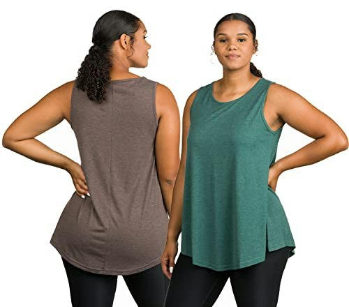 Epic MMA Women's Sleeveless Tunic Top 2-Pack: $19.12