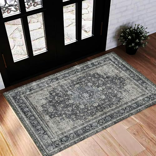 Champlant 2'x3' Washable Vintage Area Rug: $16.90 Champlant 2'x3' Washable Vintage Area Rug: $16.90