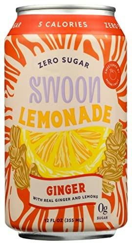 Swoon Ginger Lemonade 12-Pack: $10.53 Swoon Ginger Lemonade 12-Pack: $10.53