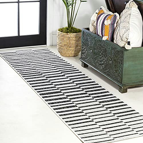 Jonathan Y Sukie 2'x10' Offset Stripe Indoor Outdoor Runner Rug: $48.45 Jonathan Y Sukie 2'x10' Offset Stripe Indoor Outdoor Runner Rug: $48.45