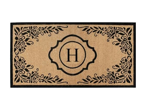 A1HC Natural Coir Monogrammed Door Mat 36" x 72": $117.42