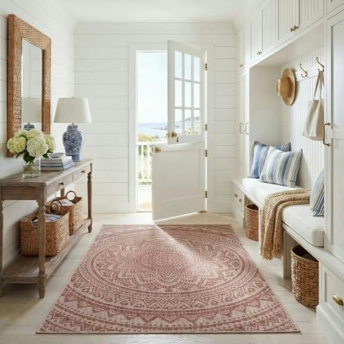 Safavieh Courtyard 5'3" x 7'7" Indoor/Outdoor Area Rug: $80.01