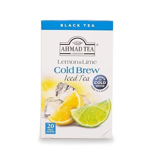 Ahmad Tea Cold Brew Lemon and Lime Black Tea 120-Count: $21.73 Ahmad Tea Cold Brew Lemon and Lime Black Tea 120-Count: $21.73