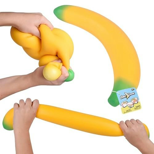 Toymendous 15.5-inch Squishy Banana Stress Toy: $5.97 Toymendous 15.5-inch Squishy Banana Stress Toy: $5.97