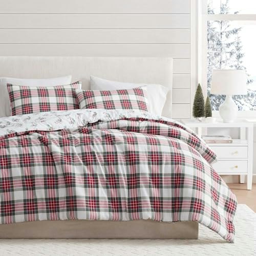 Martha Stewart Twin Cotton Flannel Comforter and Sham Set: $65.33 Martha Stewart Twin Cotton Flannel Comforter and Sham Set: $65.33
