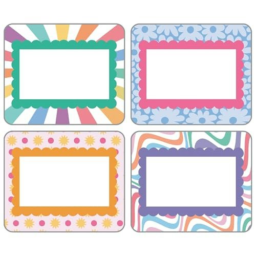 Carson Dellosa Retro Remix 3" x 2.5" Adhesive Name Tags 40-Pack: $5.97 Carson Dellosa Retro Remix 3" x 2.5" Adhesive Name Tags 40-Pack: $5.97
