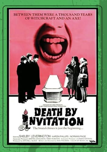 Death by Invitation DVD: $6.49