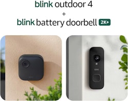 Blink Outdoor 4 & Battery Doorbell 2K+ Bundle for $31 + free shipping w/ Prime