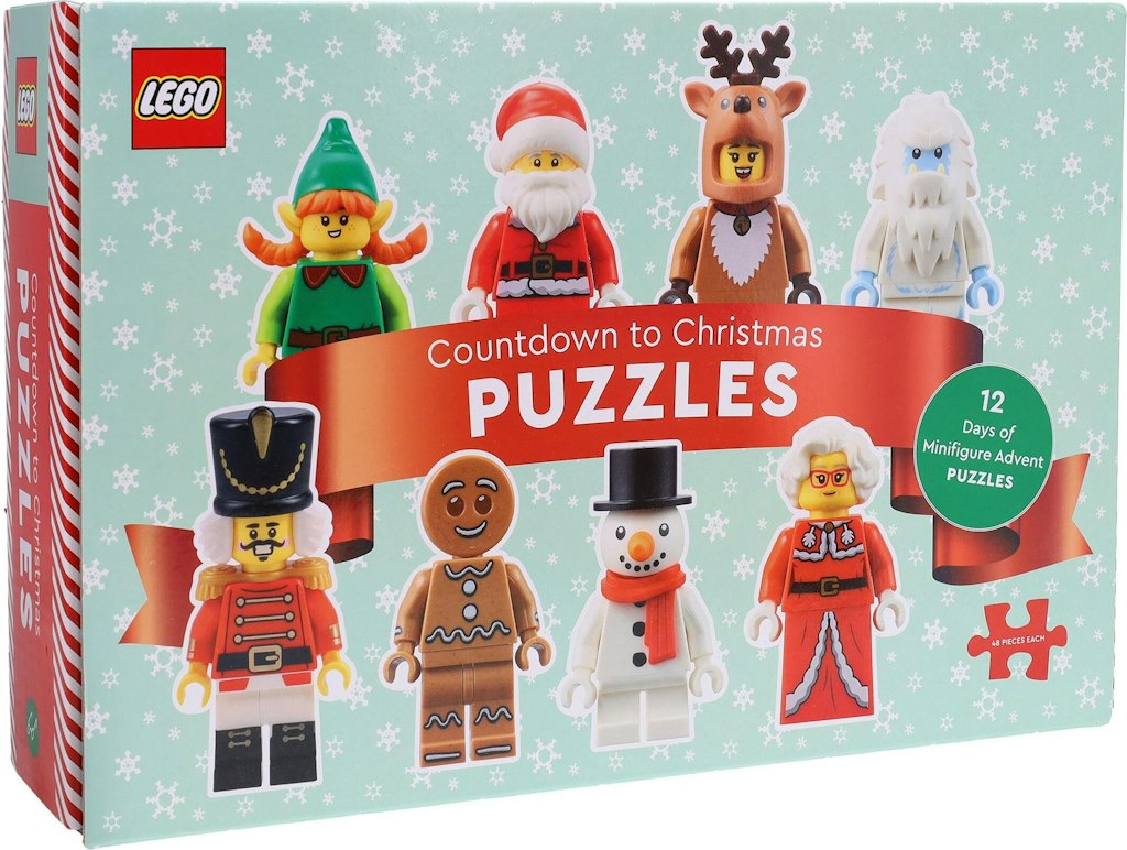 LEGO Countdown to Christmas Puzzles Advent Calendar: $20